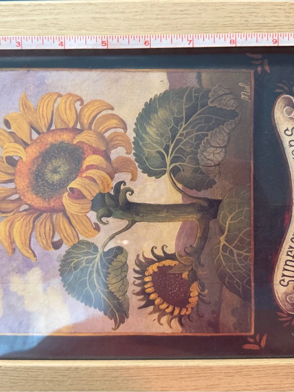 Sunflower Growers Framed Art - 1 Yellow & 2 Green pictures